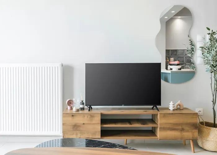 Manda Ray Seafront Endless Blue View 公寓 Peraía